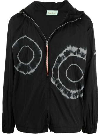 Aries Black Tie-dye Print Jacket
