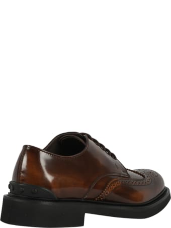 Tod's Allacc. Bucature Semiform Laced Shoe