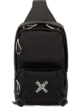 Kenzo One Shoulder Loged Backpack