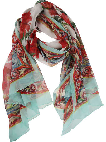 Dolce & Gabbana Floral Print Scarf