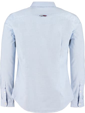 Tommy Jeans Button-down Cotton Shirt