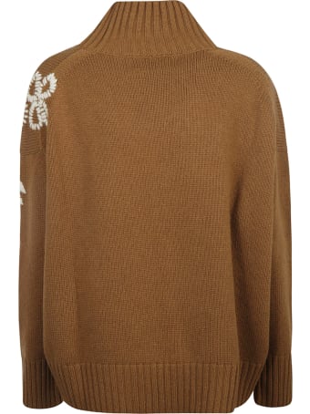 Ermanno Scervino Ribbed Neck Sweater