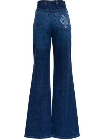 Chloé Wide-leg Bell Jeans
