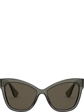 Miu Miu Eyewear Miu Miu Mu 08vs Black Sunglasses