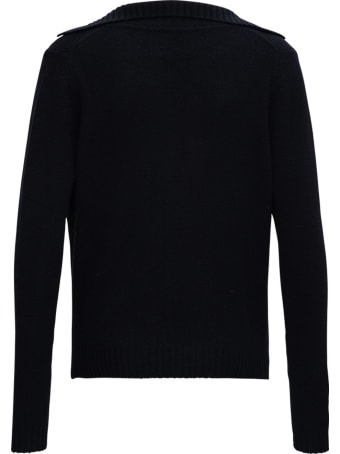 Allude Black Cashmere Sweater