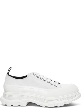 Alexander McQueen Snekaer Trade Slick In White Canvas