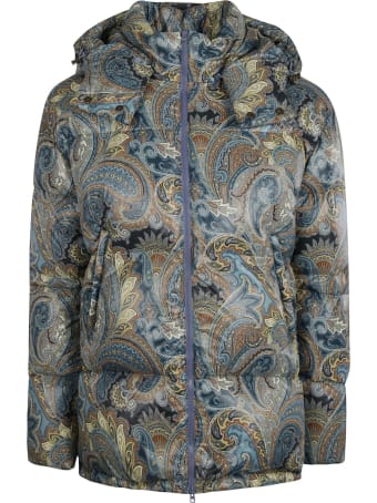 Etro Paisley Print Padded Jacket