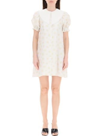 Sleeper Marie Daisy Print Mini Dress