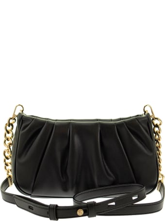 Michael Kors Hannah - Small Convertible Clutch Bag With Pleats