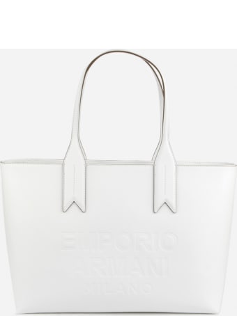 Emporio Armani Handbag With Tone-on-tone Embossed Logo