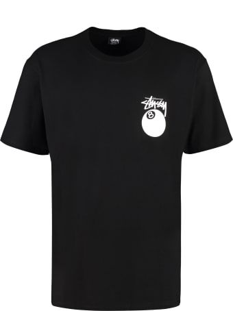 Stussy Cotton Crew-neck T-shirt