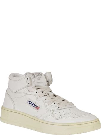 Autry High-cut Logo Patched Sneakers