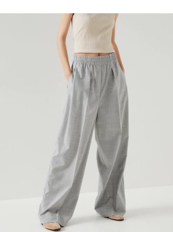 Brunello Cucinelli High Waist Oversized Trousers