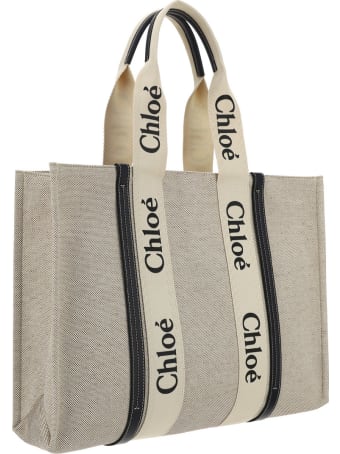 Chloé X Mifuko Woody Large Tote Bag