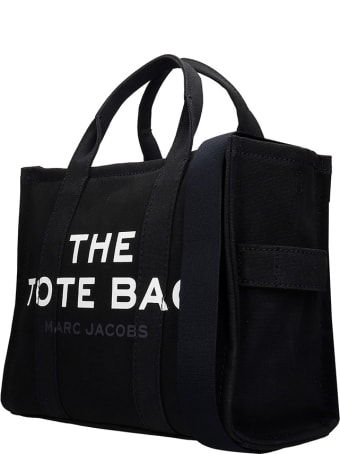 Marc Jacobs Tote In Black Canvas