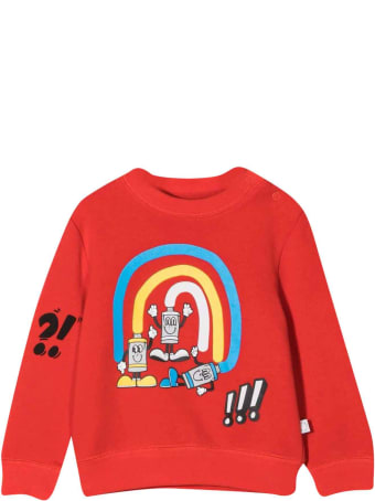 Stella McCartney Kids Newborn Red Sweatshirt