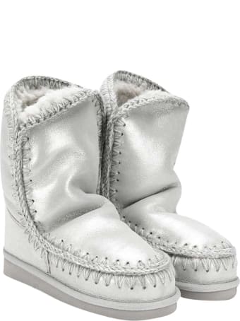 Mou Silver Boots