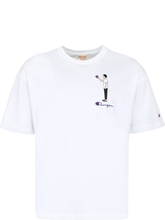 Champion Printed Cotton T-shirt