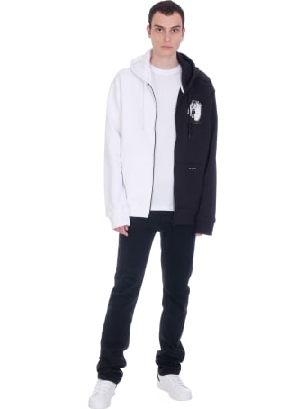 Fred Perry by Raf Simons Sweatshirt In White Cotton