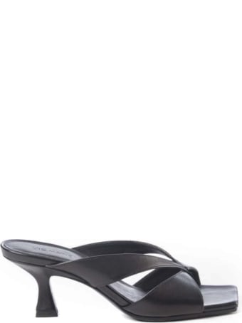 Vic Matié Vic Matie' Black Sandals