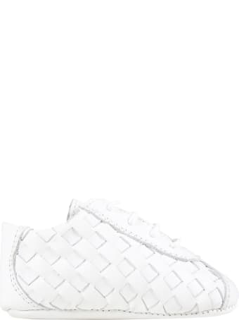 Gallucci White Shoes For Babykids