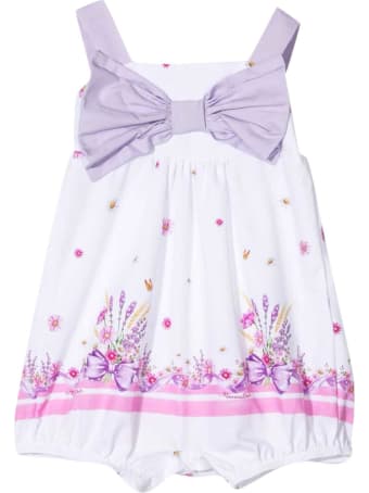 Monnalisa White Short Suit