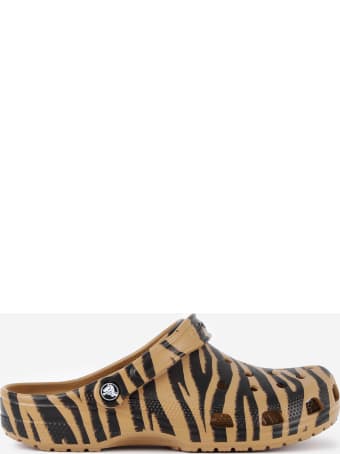 Crocs Classic Animal Print Clog Flats