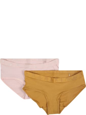 Molo Multicolor "jana" Set For Girl With Stars