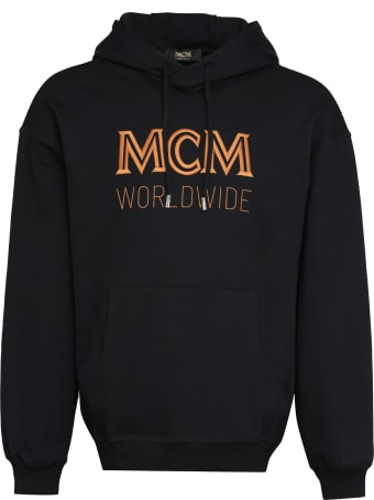 MCM Logo Detail Cotton Sweatshirt