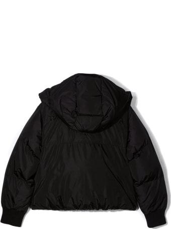 Maison Margiela Black Hooded Zipped Jacket
