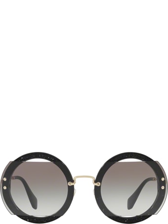 Miu Miu Miu Miu Mu 06ss Black Sunglasses