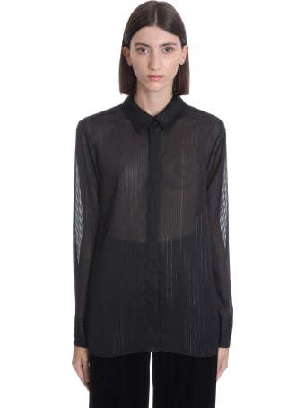 Alexandre Vauthier Blouse In Black Polyester