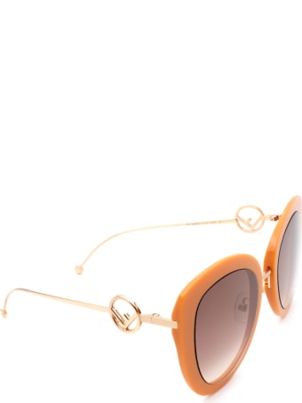 Fendi Fendi Ff 0409/s Brown Sunglasses