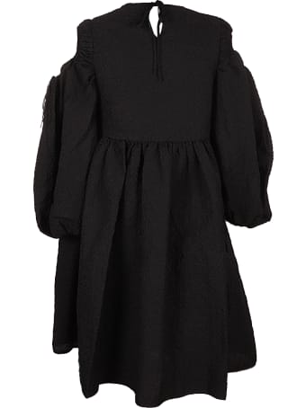 Cecilie Bahnsen Janessa Puff Sleeve Dress W Tulip Skirt