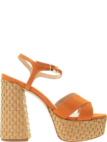 Schutz High Sandal With Plateau