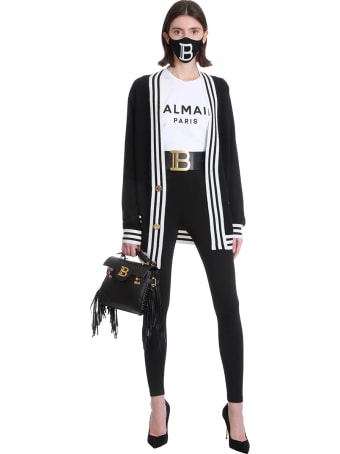 Balmain T-shirt In White Cotton
