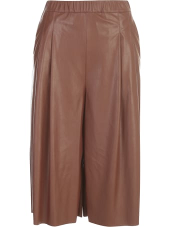 PierAntonioGaspari Stretch Eco Leather Shorts