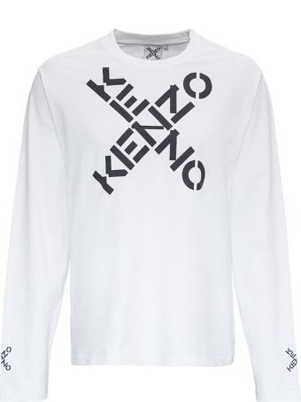 Kenzo Cotton Skate Shirt With Logo