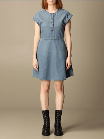 Armani Collezioni Armani Exchange Dress Armani Exchange Short Denim Dress