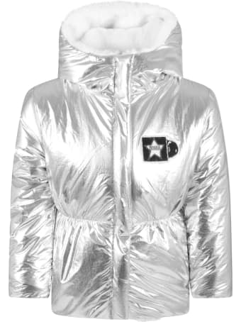 Rykiel Enfant Reversible Jacket For Girl With Logo