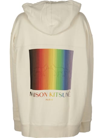 Maison Kitsuné Gradient Rainbow Hoodie