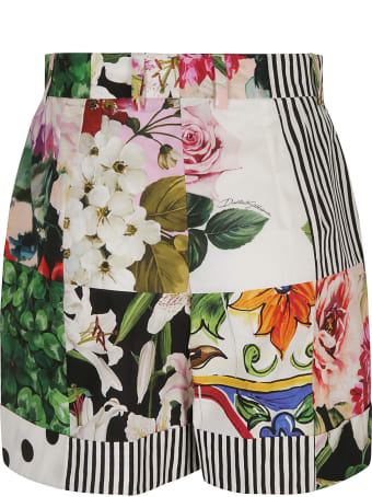 Dolce & Gabbana Multi-print Shorts