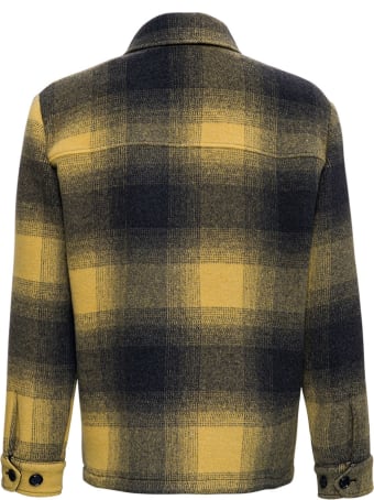 Aspesi Check Wool Blend Jacket