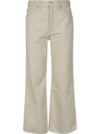 Jil Sander Wide Leg Cropped Jeans