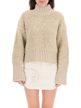 The Attico Turtleneck Wool Sweater