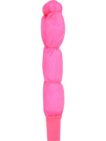 Caroline Bosmans Fluo-pink Scarf For Girl