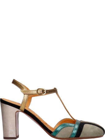 Chie Mihara Inma Sandals In Bronze Leather