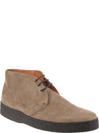 Andrea Ventura Light Beige Andrea Ventura Suede Ankle Boots
