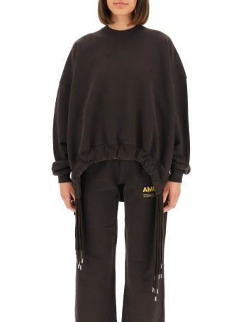 AMBUSH Oversized Sweatshirt With Multi Drawstring