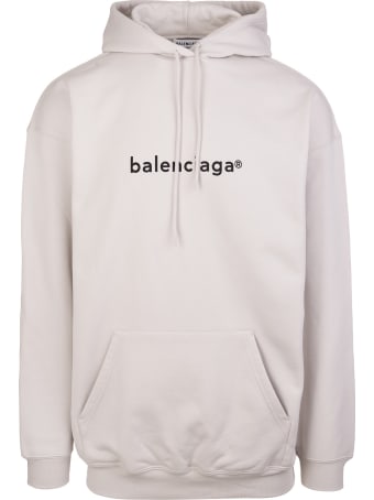 Balenciaga Unisex Grey "new Copyright" Hoodie